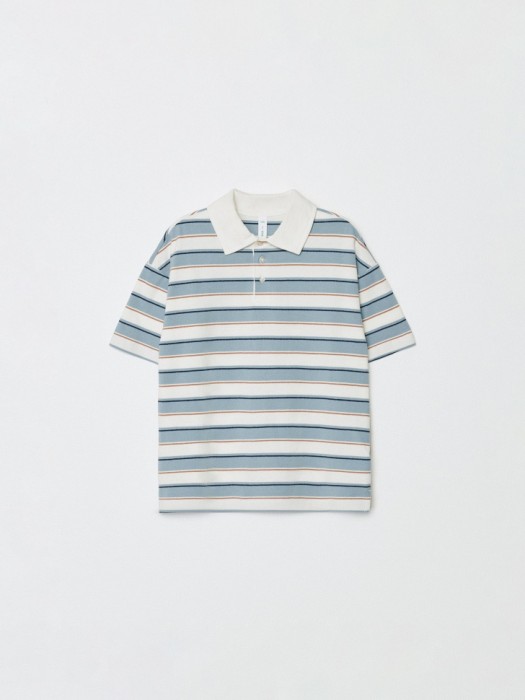 поло оверсайз с коротким рукавом для мальчиков по цене 1699 руб вид справа