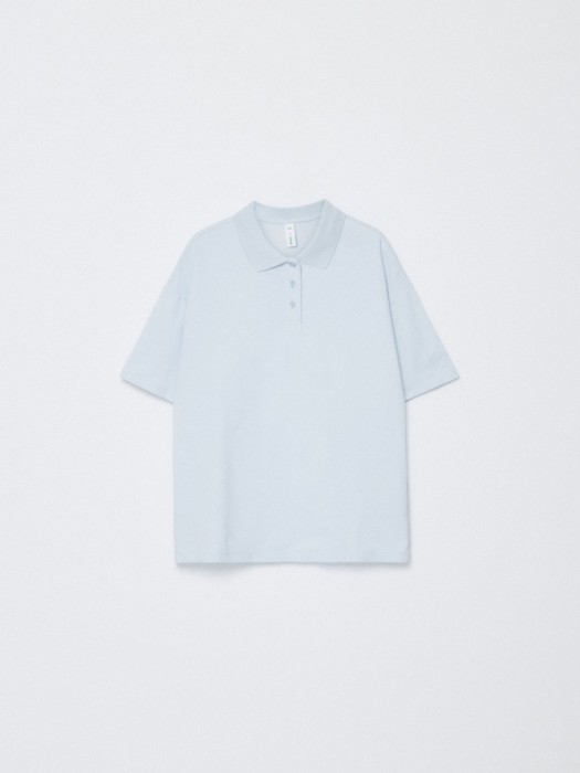 поло оверсайз с короткими рукавами для девочек из россии вид сбоку