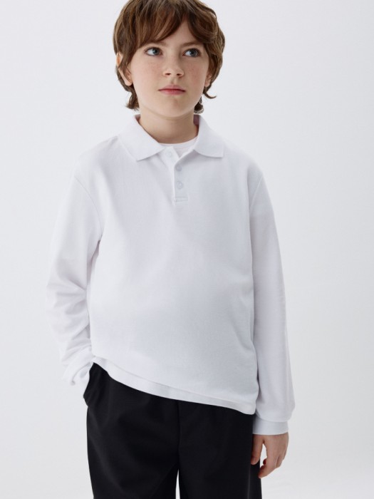 поло с длинным рукавом для мальчиков 4680798248059 фотография