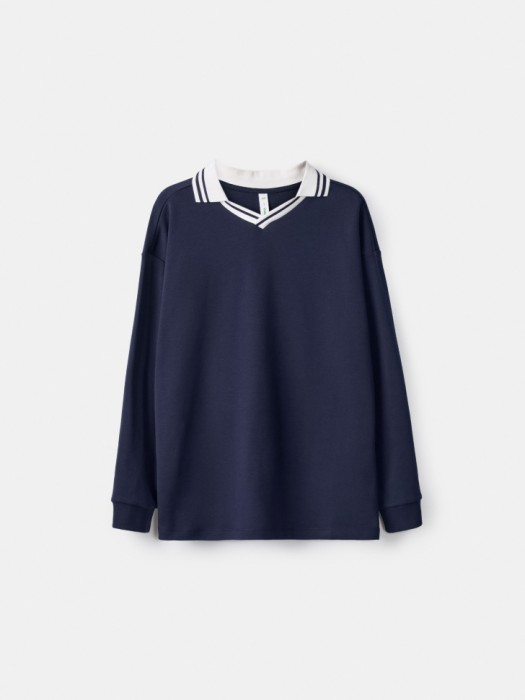 поло с длинными рукавами для мальчиков по цене 1699 руб вид справа