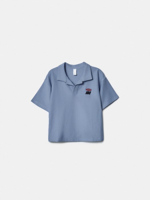 поло с коротким рукавом для мальчиков по цене 1299 руб вид справа