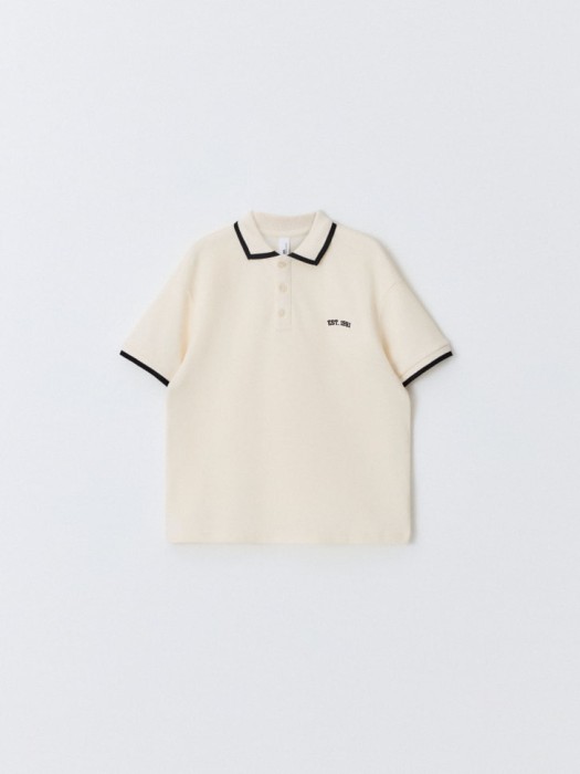 поло с короткими рукавами детское по цене 999 руб вид справа