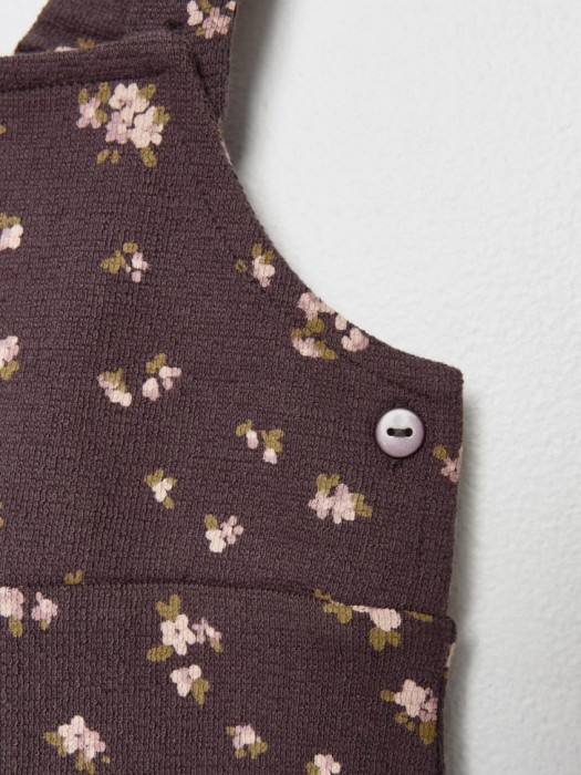 полукомбинезон из футера для малышей из россии вид сбоку