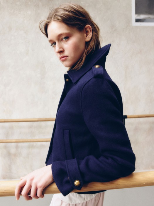 полупальто с содержанием шерсти из линейки  young 4610517816436 фотография