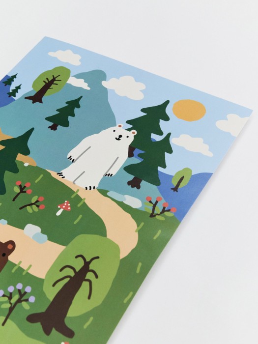 постер детский от бренда sela вид слева