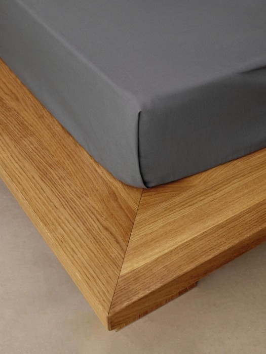 простыня 220х240 см от бренда sela вид слева