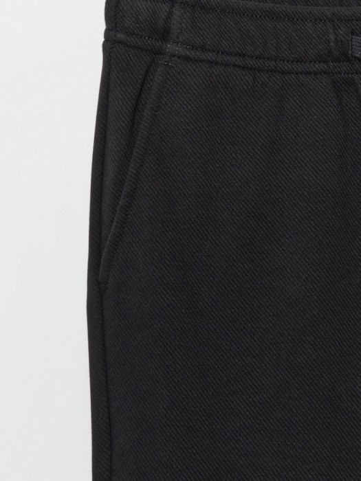 прямые брюки на резинке для мальчиков из россии вид сбоку