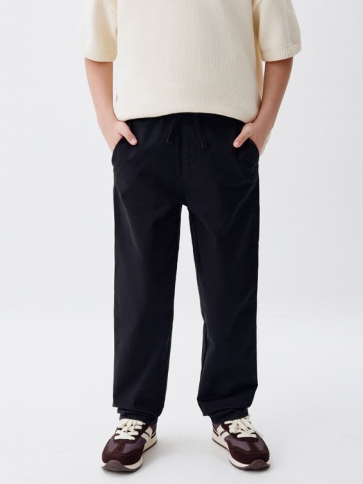 прямые брюки на резинке для мальчиков 4680704762235 фотография