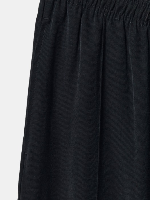 прямые брюки с бархатистым эффектом из вискозы спереди