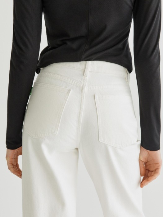 прямые джинсы 403 из органического хлопка из хлопка спереди