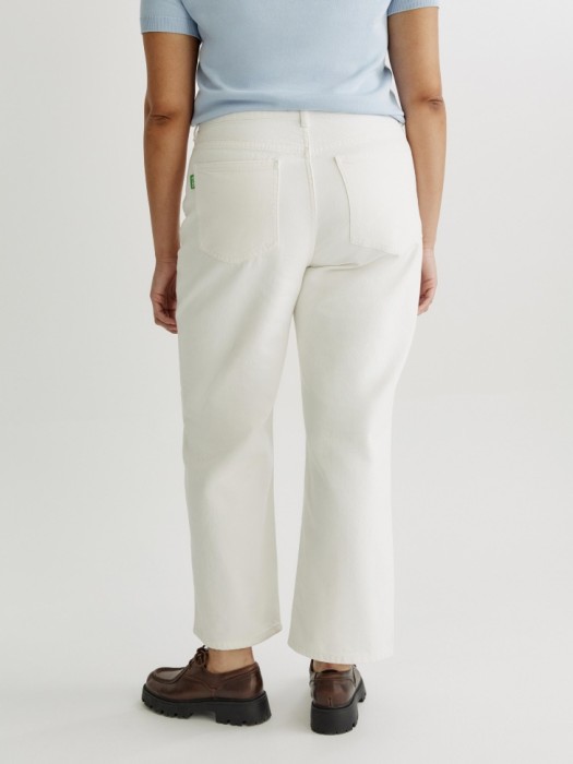 прямые джинсы 403 из органического хлопка универсального стиля с лицевой стороны