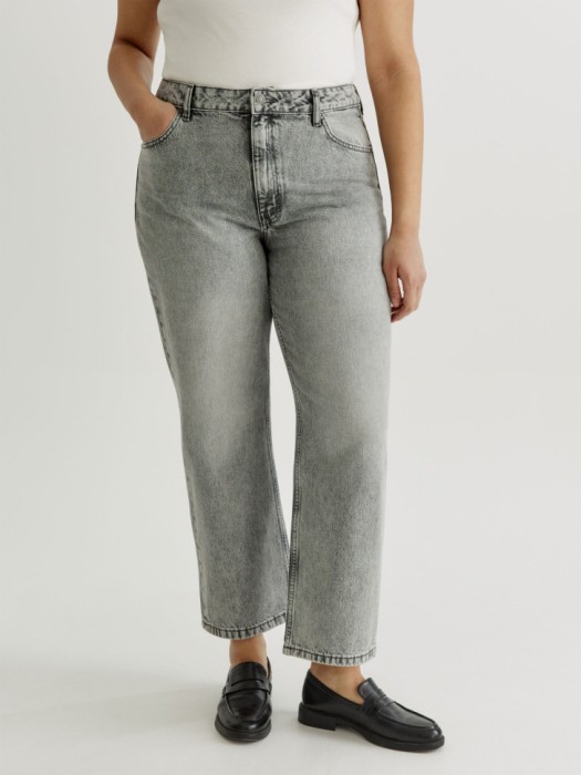 прямые джинсы 403 из органического хлопка универсального стиля с лицевой стороны