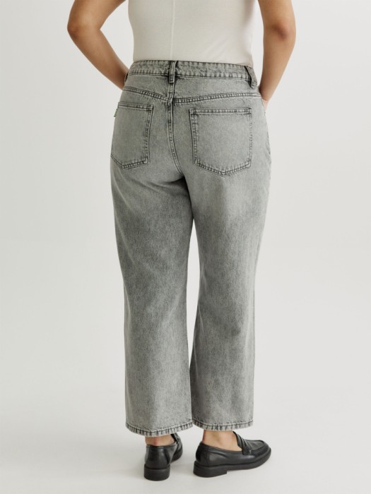 прямые джинсы 403 из органического хлопка для взрослого возраста с изнаночной стороны