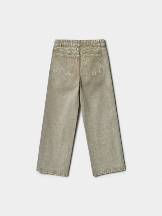 прямые джинсы из твила для девочек по цене 2999 руб вид справа