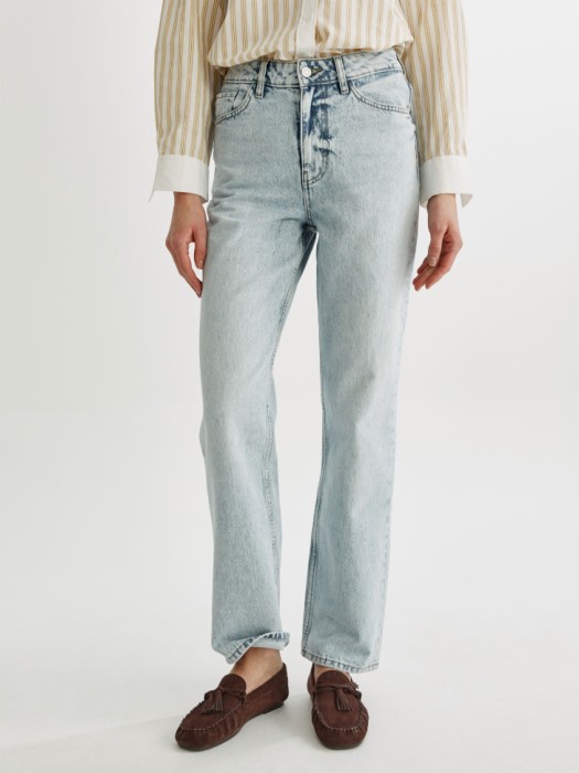 прямые джинсы на высокий рост из органического хлопка 4610517366276 фотография