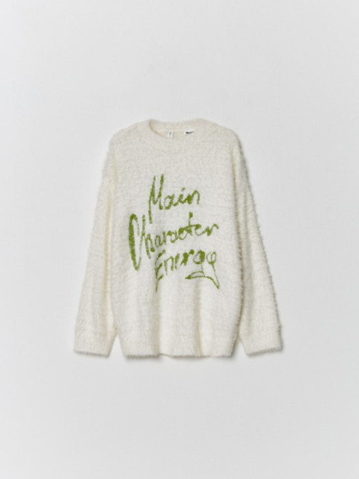 пушистый джемпер с kuromi детский из россии вид сбоку