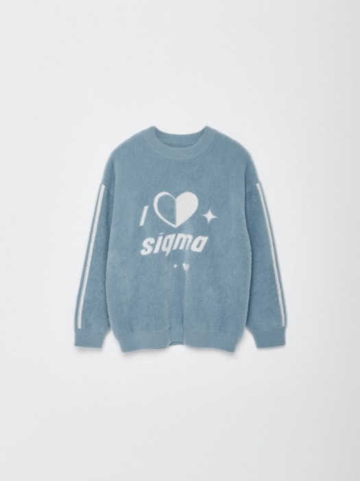 пушистый джемпер с принтом для девочек по цене 1999 руб вид справа