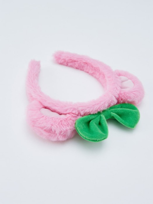 пушистый ободок с ушками виви для девочек по цене 499 руб вид справа