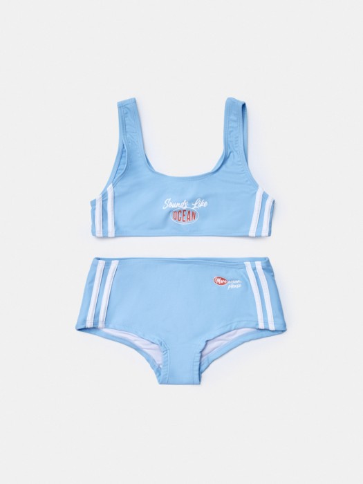 раздельный купальник с шортиками для девочек 4680704594492 фотография