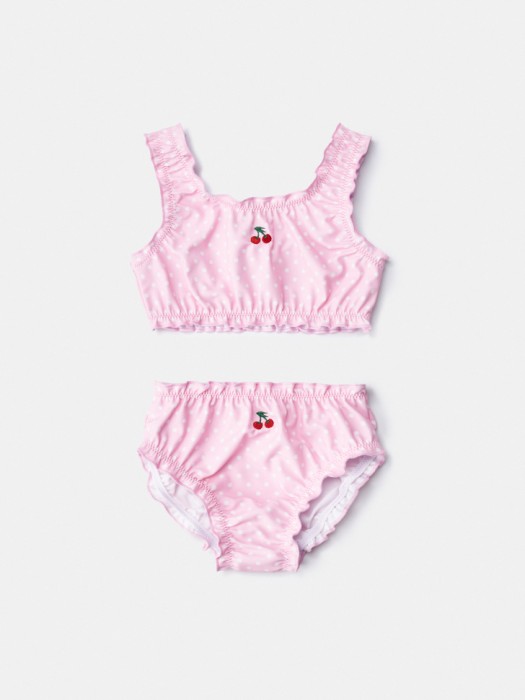 раздельный купальник с вышивкой для девочек 4610517537546 фотография