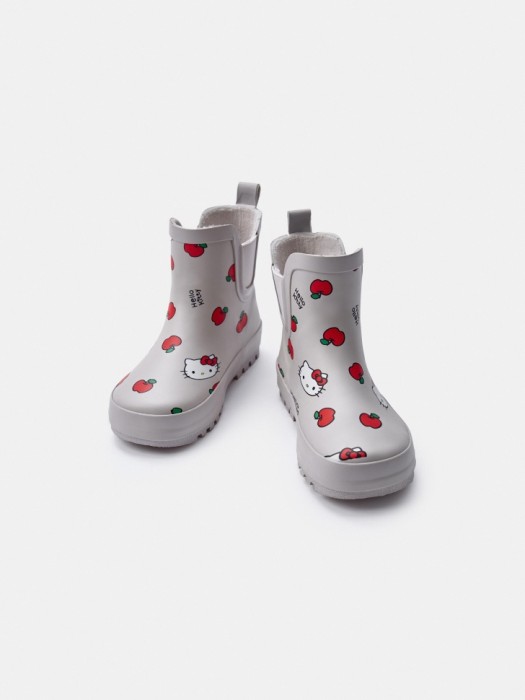 резиновые ботинки c принтом hello kitty для девочек по цене 1299 руб вид справа