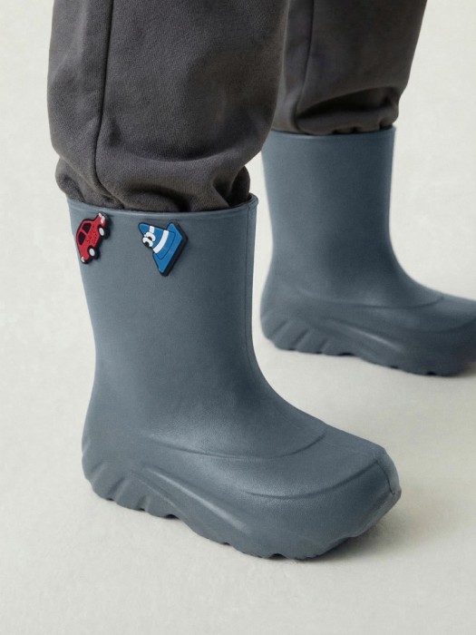 резиновые сапоги с декором для мальчиков 4680798769097 фотография