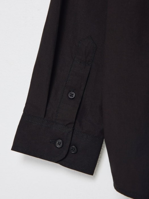 рубашка из поплина с галстуком для мальчиков из проверенных материалов спереди