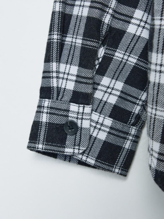 рубашка из твила в клетку для мальчиков 4680798625645 фотография