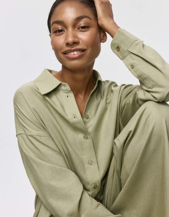 рубашка из вискозы и льна 4680704554403 фотография