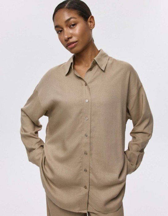 рубашка из вискозы и льна 4680704562002 фотография