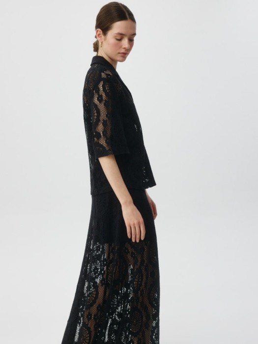 рубашка кроше по цене 2499 руб вид справа