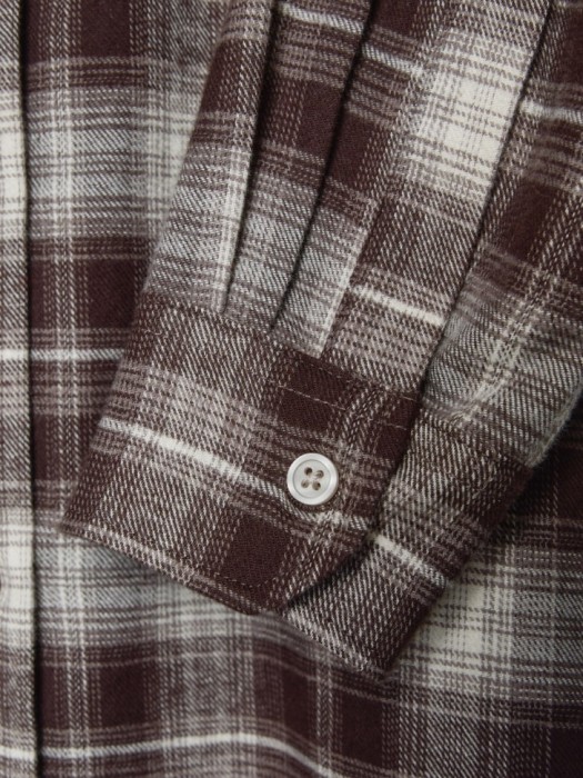 рубашка оверсайз из хлопка из хлопка спереди