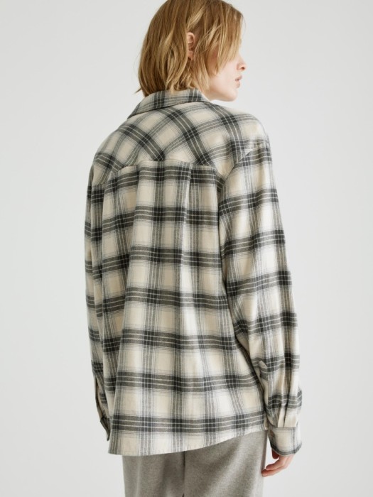 рубашка оверсайз из хлопка из россии вид сбоку