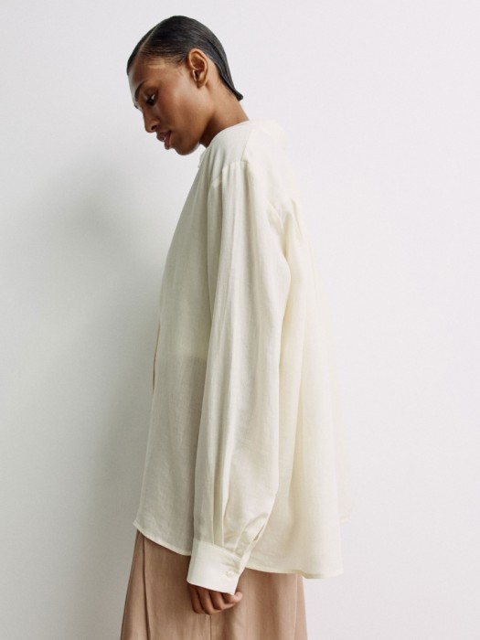 рубашка оверсайз из рами и лиоцелла премиум качества 4610517941879 фотография