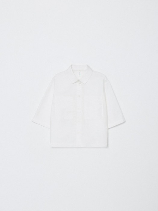 рубашка оверсайз с коротким рукавом для девочек из россии вид сбоку