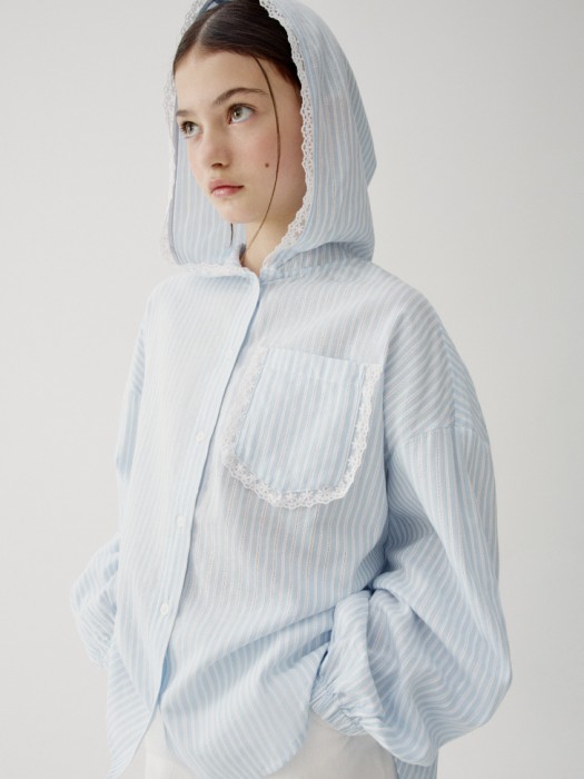 рубашка с капюшоном для девочек 4610517587619 фотография