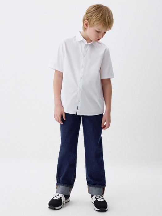 рубашка с коротким рукавом для мальчиков по цене 999 руб вид справа