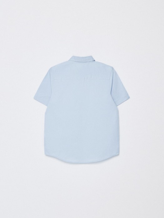 рубашка с коротким рукавом для мальчиков из россии вид сбоку