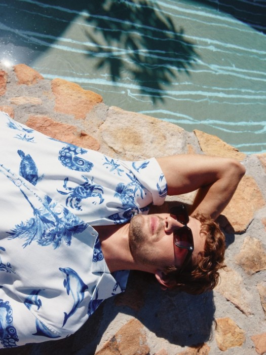 рубашка с коротким рукавом и принтом 4610517802514 фотография