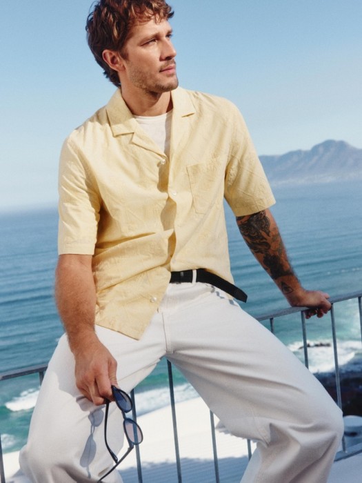 рубашка с коротким рукавом и вышивкой 4610517756121 фотография