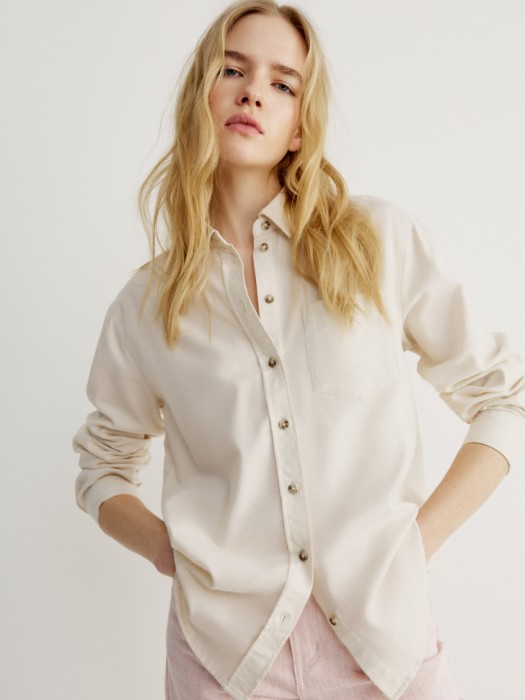 рубашка свободного кроя из хлопка 4610517430342 фотография