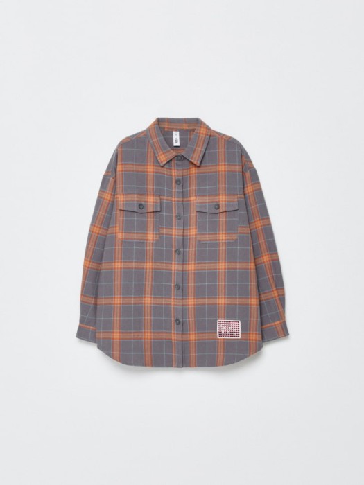 рубашка в клетку для девочек из коллекции  archive 4680798300962 фотография