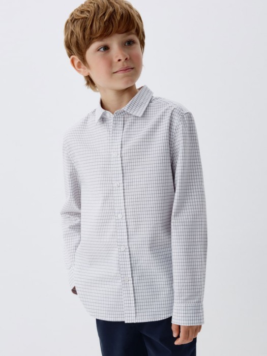 рубашка в клетку для мальчиков 4680704784831 фотография