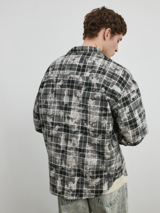 рубашка в клетку из коллекции  x союзмультфильм по цене 4599 руб вид справа