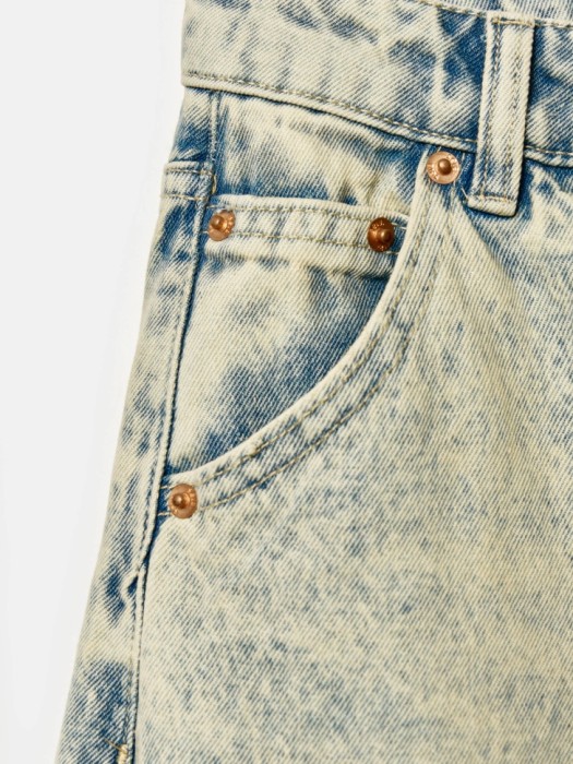 рваные джинсы багги детские из россии вид сбоку