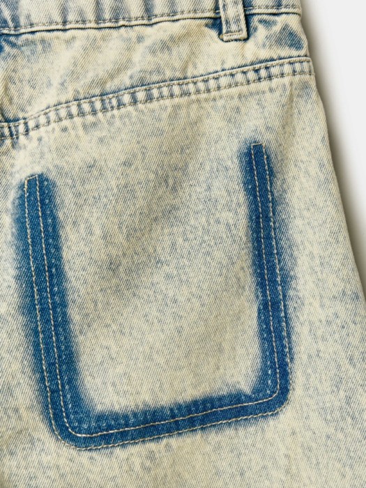 рваные джинсы багги детские из джинсы и джинскота спереди