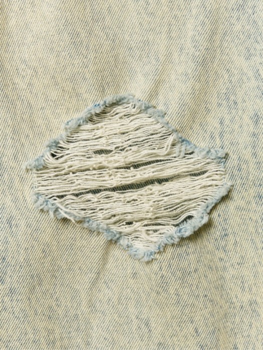 рваные джинсы багги детские винтажного стиля с лицевой стороны