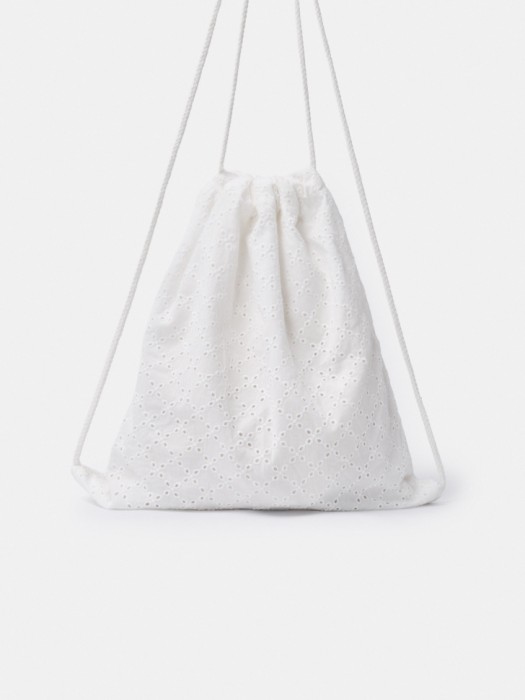 рюкзак-мешок с рюшами и вышивкой из линейки  young по цене 1299 руб вид справа