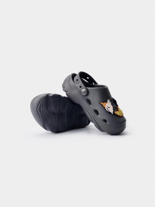 сабо с декором для мальчиков универсального стиля с лицевой стороны