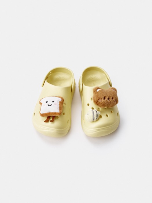 сабо с объемным декором для девочек по цене 1799 руб вид справа